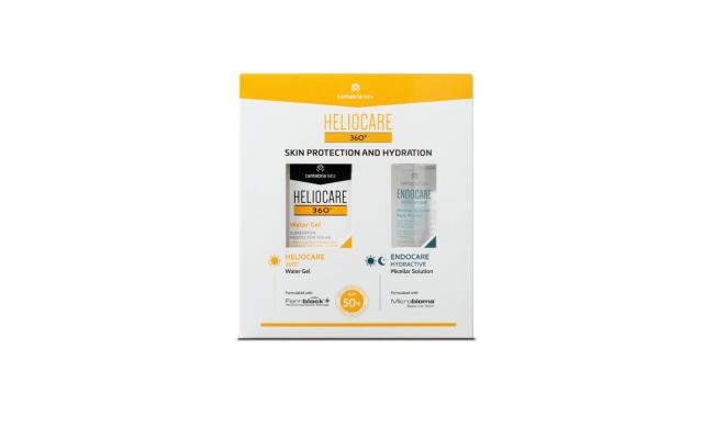 Heliocare 360 Water Gel  Spf 50+ Sunblock | Sunscreen + Free Endocare Hydractive Micellar Solution 100 ml Package